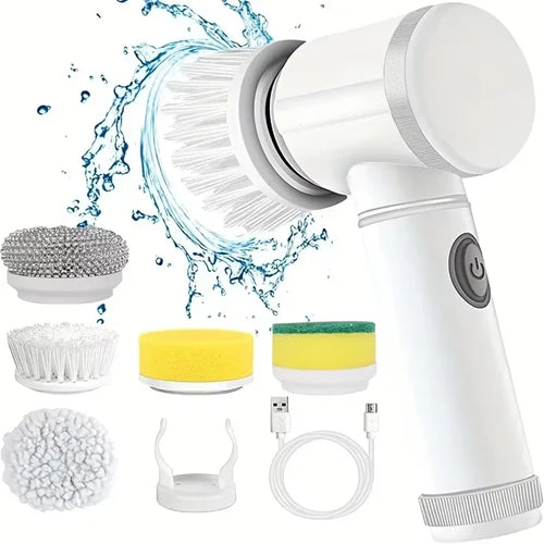 Electric Cordless Spin Scrubber