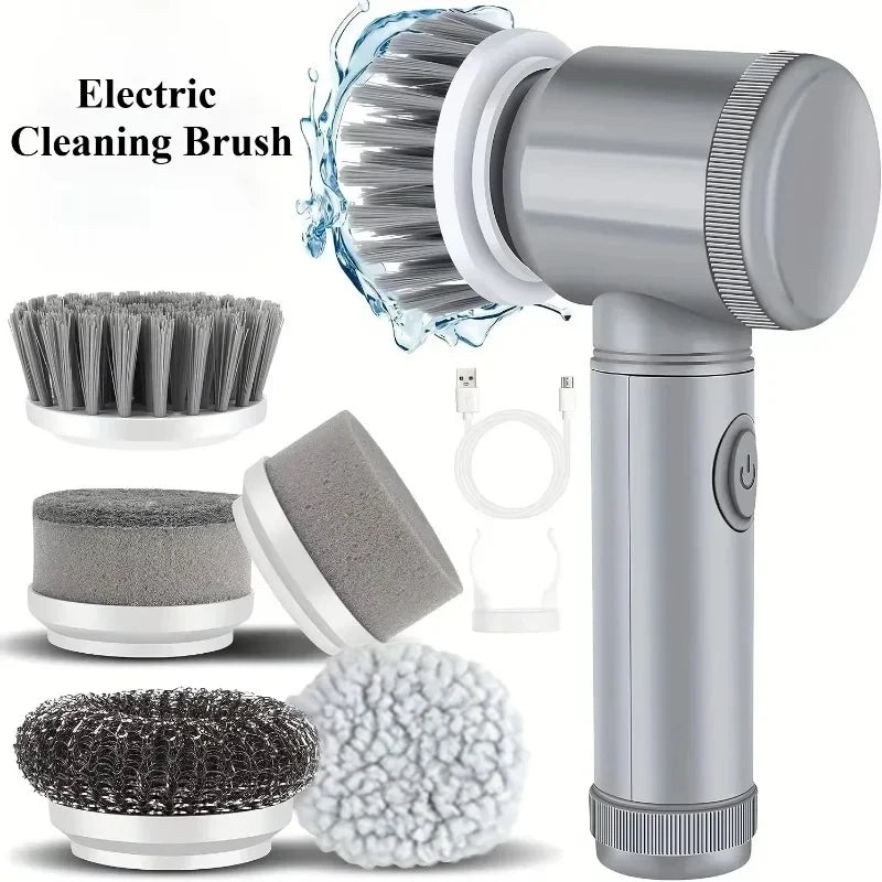 Electric Cordless Spin Scrubber
